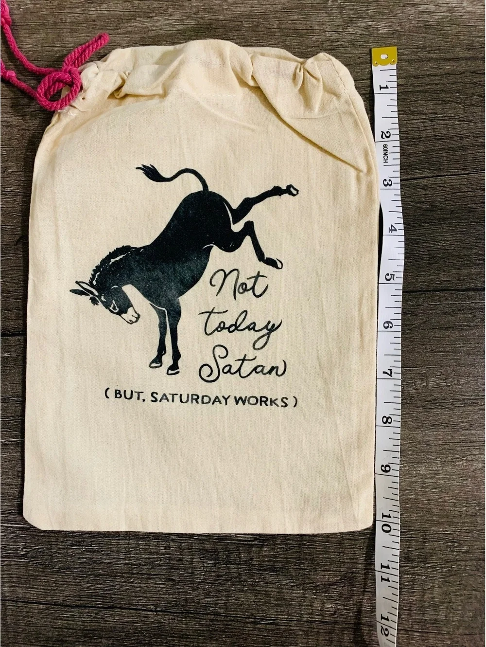 Set of 4 funny bread towels and drawstring bags for fresh bread gifts holiday